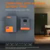 POWMR 6200W 48V 하이브리드 태양광 인버터 및 MPPT 120A 태양광 충전 컨트롤러가 포함된 4200W 24V 오프 그리드 순수 사인파 인버터 4