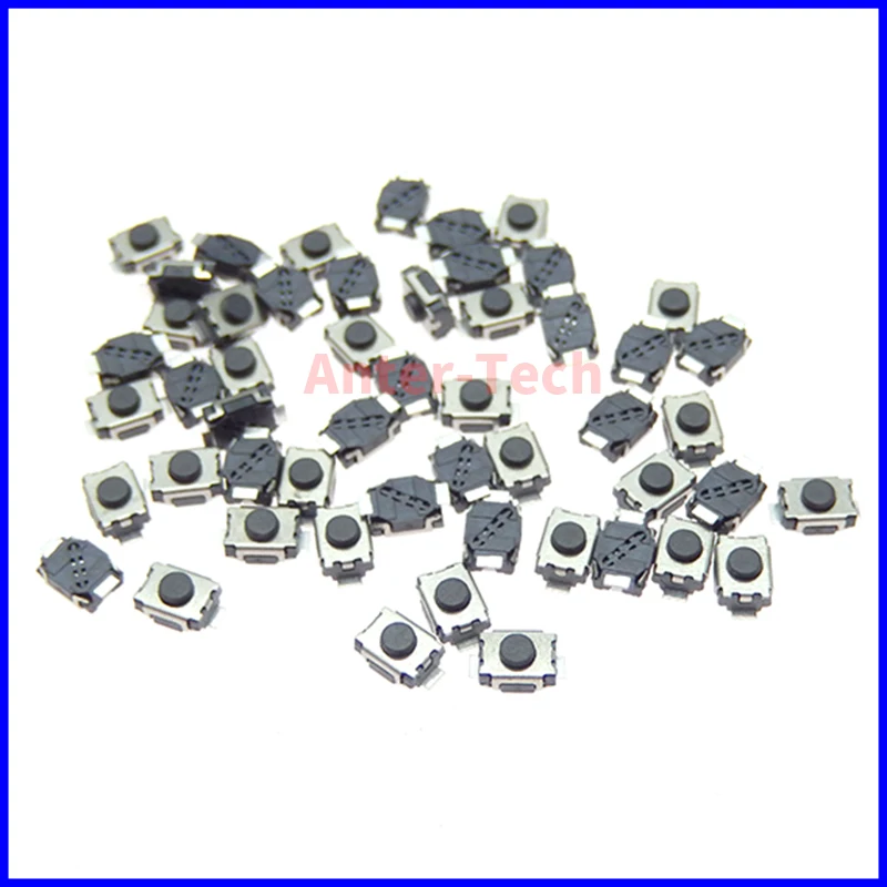 50/100PCS/LOT 3*4*2 mm SMD Switch 4 Pin 2Pin Touch Micro Switch Tact Push Button Switches 3x4x2H Mini Buttons