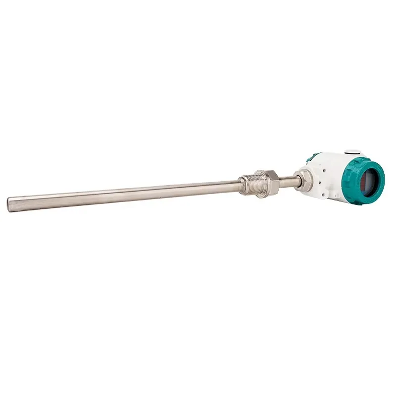 4-20mA RTD PT100 High Temperature Sensor 800c Flange Explosion Proof Temperature Transmitter with HART Temperature Sensor RS485