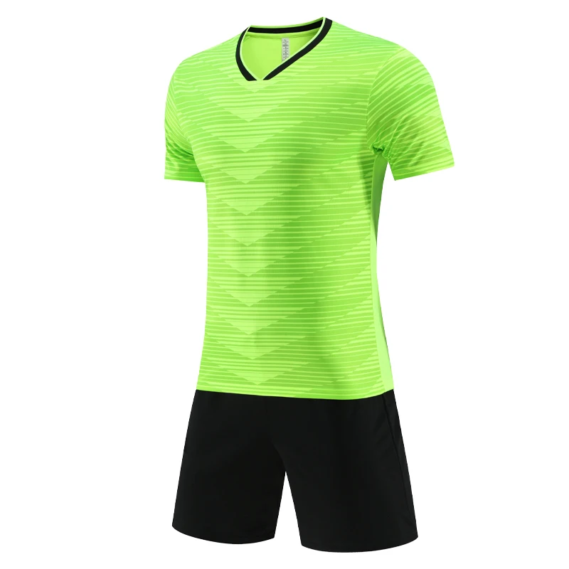 Football Uniform Suit Male Adult Game Training Short Sleeved Sports Uniform Jersey Custom Shorts Sets Gym Running Team Tracksuit