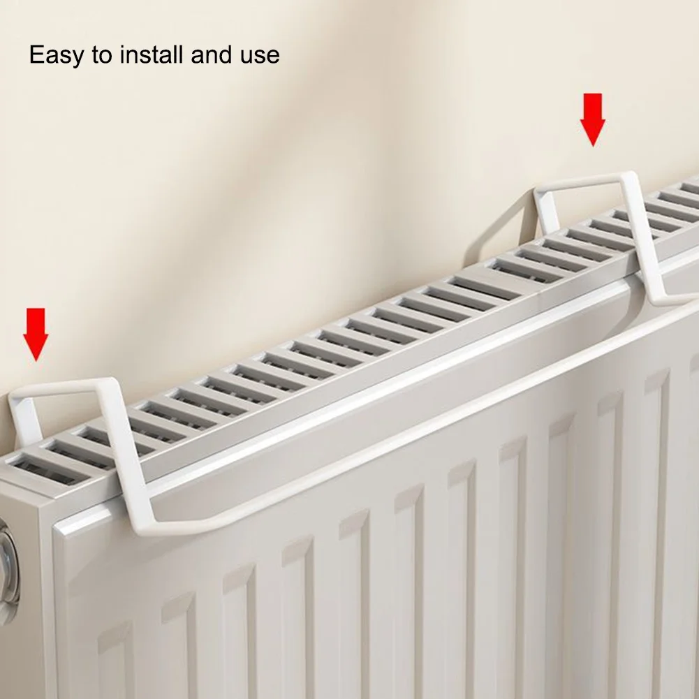 For Radiator Mounted Metal Towel Rail for Heating and Drying Towels and Clothes Construction for Use in Various Rooms