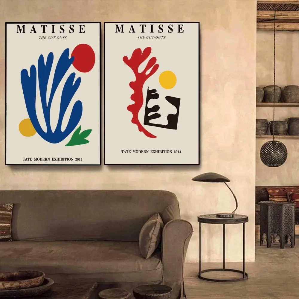 

Flower Market Henri Matisse Poster DIY Poster Kraft Paper Vintage Poster Wall Art Painting Study Stickers Big Szie Wall Painting