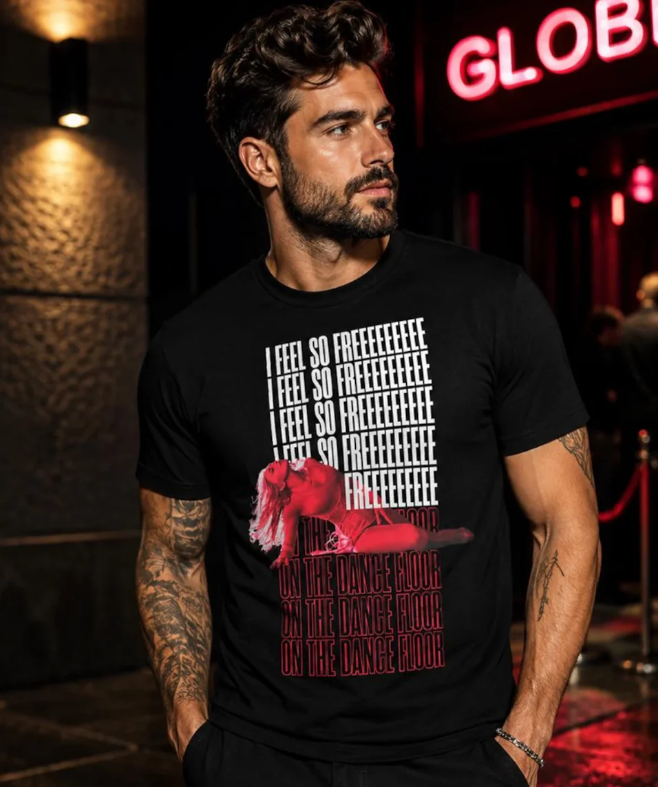 I Feel So Free on The Dance Floor T-Shirt Confessions Inspired Unisex Tee, Iconic Clubwear Apparel Shirt T-Shirt