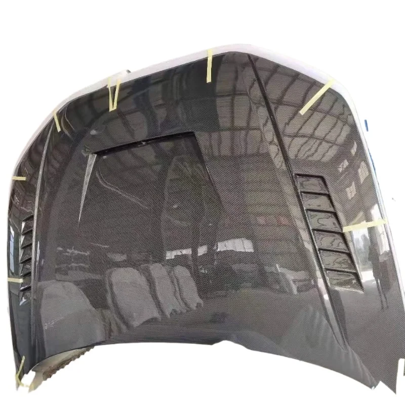

New Carbon Fiber Hood for A3/S3/RS3 (2018-2020)-Screw-On Installation with Screws Black 1 Year Warranty Retrofit/Upgrade
