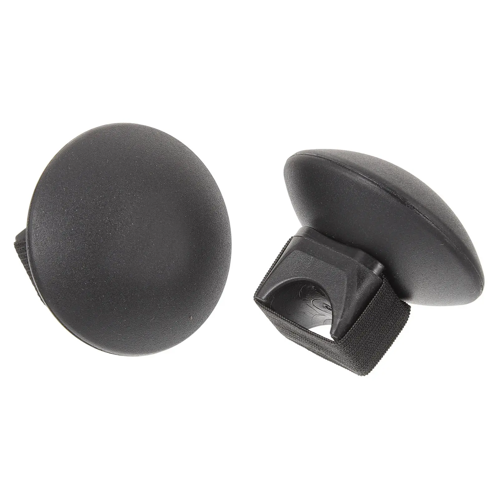2Pcs Rhythm Finger Sand Shakers Black Plastic Hand Motion Percussion Instrument Early Education Music Accompaniment for Guitar