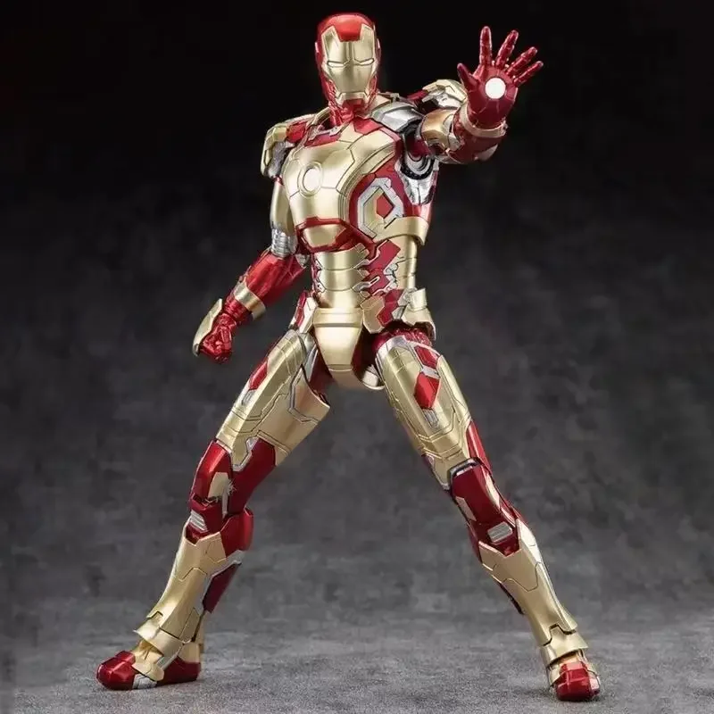 In Stock Morstorm E-model Marvel Iron Man Mk42 Assembling Model Anime Collection Figures Model Toys Tony Stark