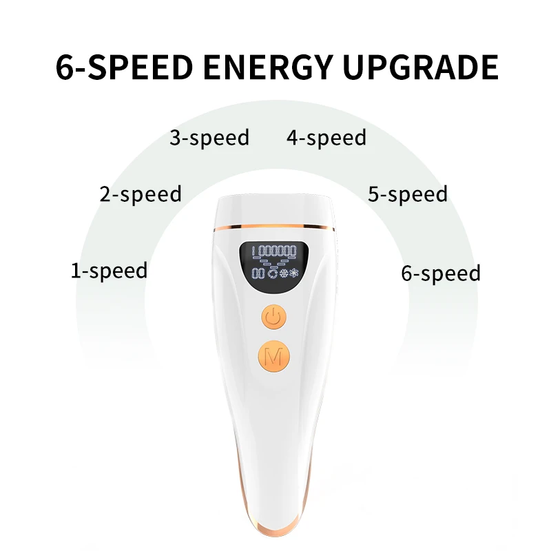 High Energy Laser Hair Removal Cool Feeling Painless IPL Depiladora  Laser Epilator For man woman Full Body BIKINI Underarm