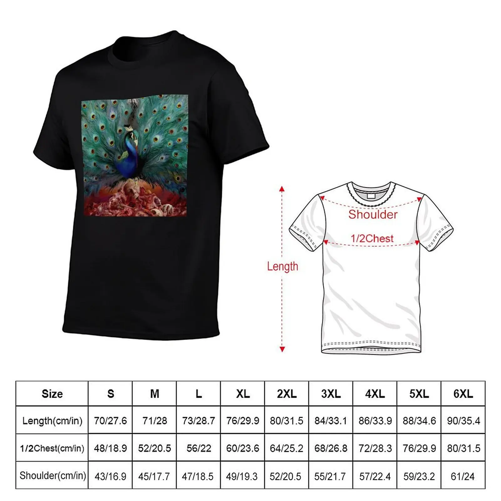 Opeth Sorceress cover T-Shirt Vintage Style Printed Top