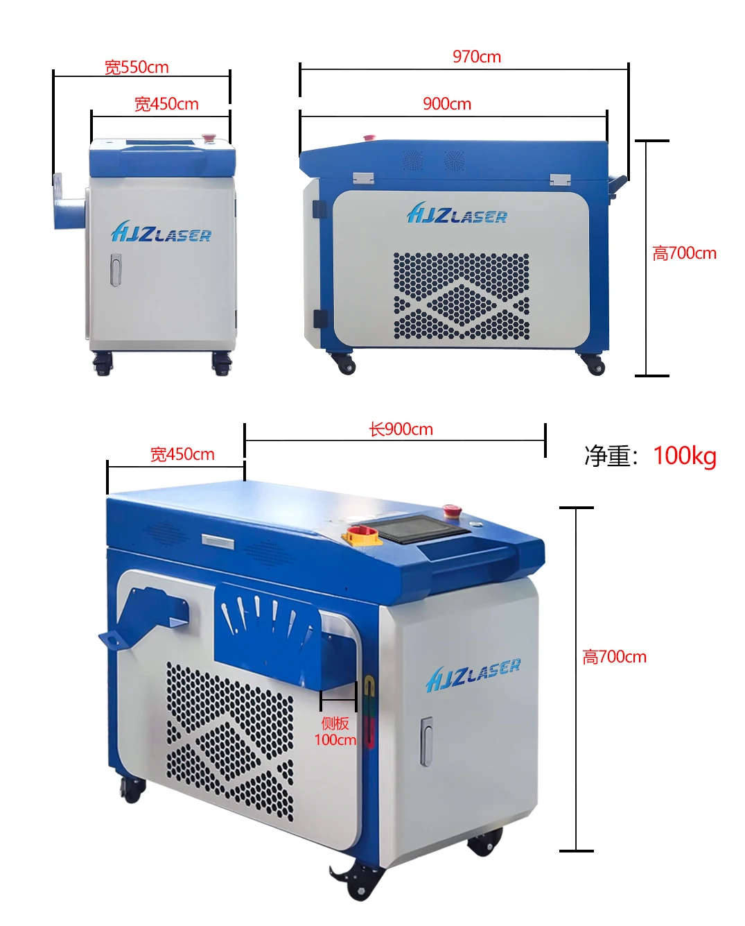 Alambre De Soldadura Laser Weld Type Fiber Laser Welding Machine 1500W 2000W 3000W