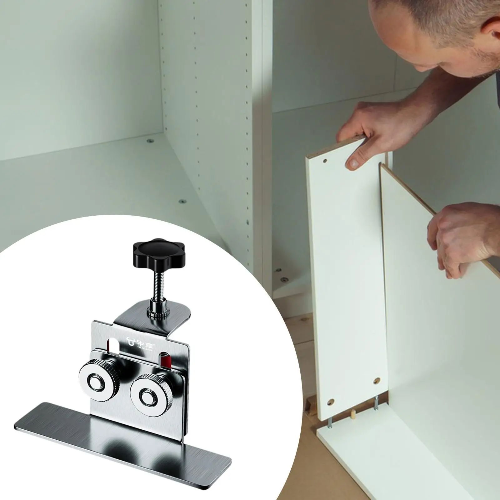 Cabinet Door Installation Positioner Efficient Cabinet Installation Clamp