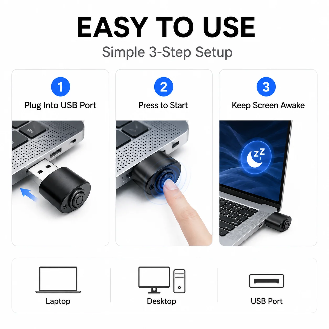 Dispositif anti-sommeil pour s - Auto Mouse Mover avis et prix