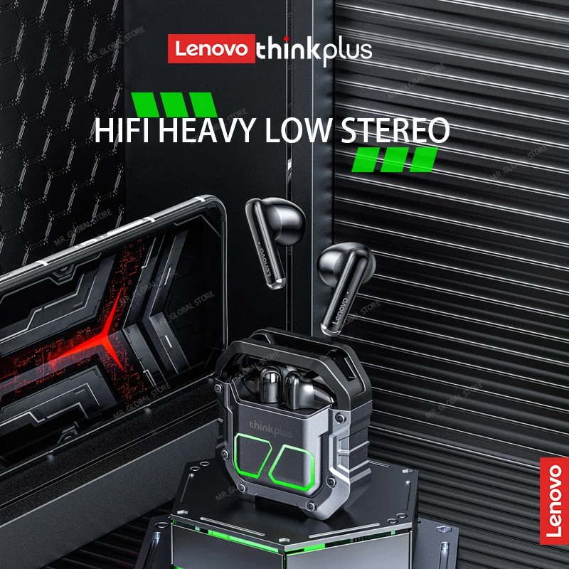 لينوفو XT81 سماعة بلوتوث لاسلكية سماعة ألعاب مقاومة للماء Tws إلغاء الضوضاء مع ميكروفون سماعات أذن رياضية #3