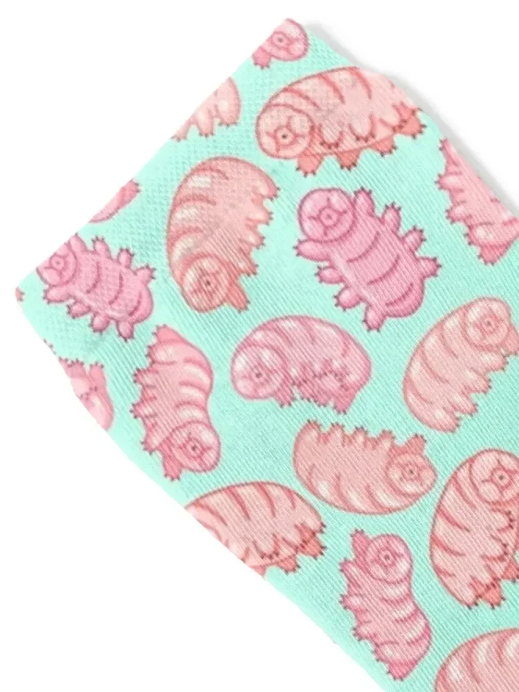 Squishy Tardigrades Socks christmas gift bright garter Sports Rugby Socks Women Men's