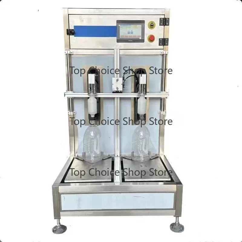 Fe1rtilizer Daily chemical products Semi-automatic a1nti-corr1osion filling machine Chemical solvent filling machine