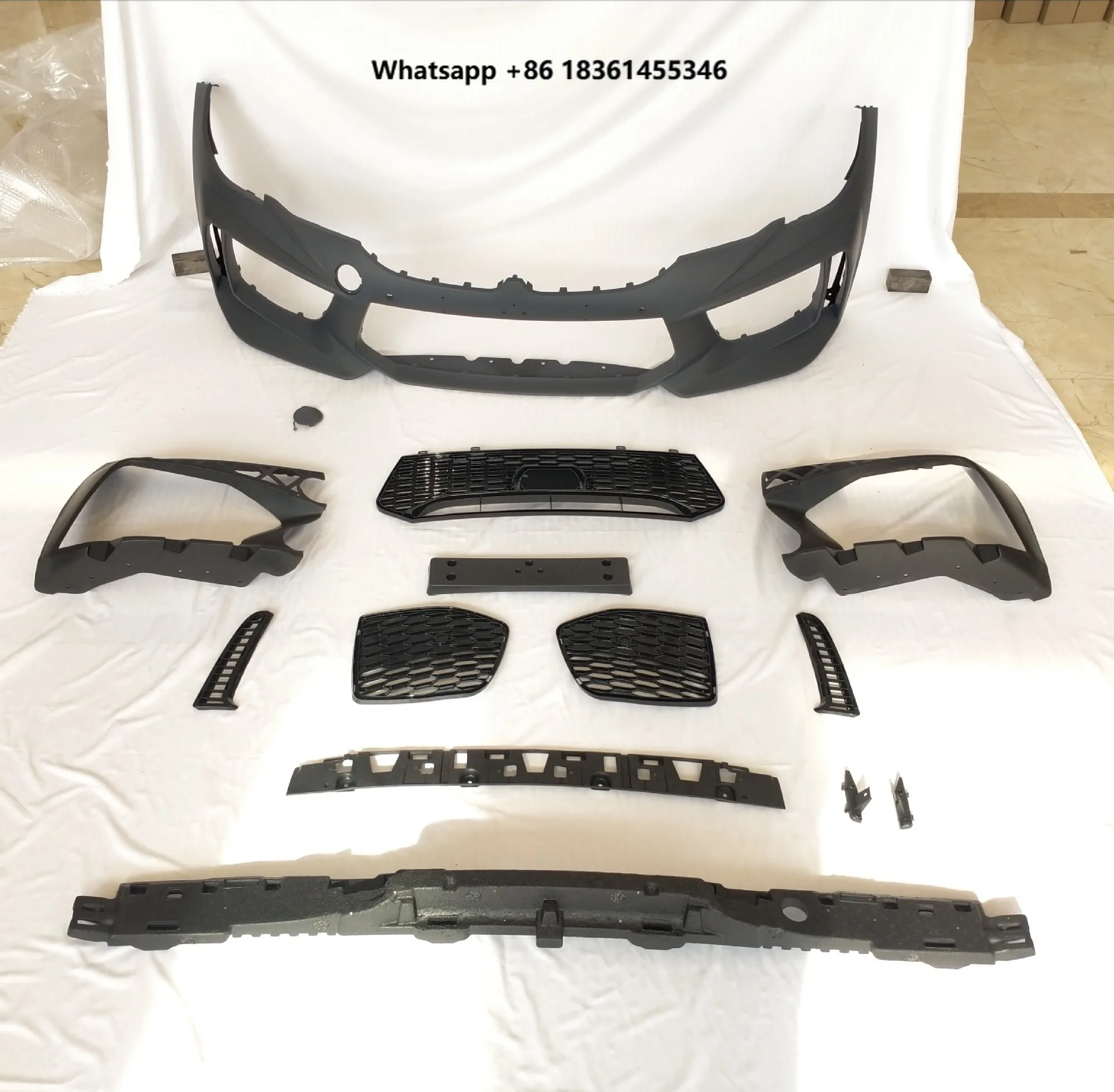 For 3 Series G20 Upgrade M8 STLF Manufacture Price Auto Facelift Refit Carbon Fiber G20 Accessories Front Bumper Body Kit 2
