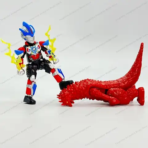 BLOKEES Ultraman Building Blocks Man Multi-Star Version No. 10  Orb Mebius Zero Assembly Model Desktop Ornament Toy Gift