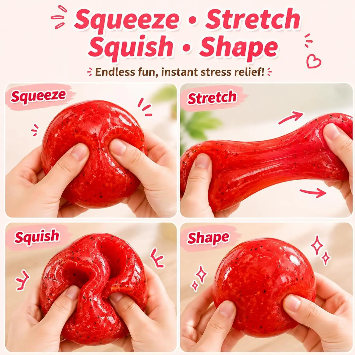 @Watermelon Squishy Ornament Soft Fidget Squishy Fruit Watermelon Anti-stress Squishy Dumplings Squishy Fidget Gifts Ornament
