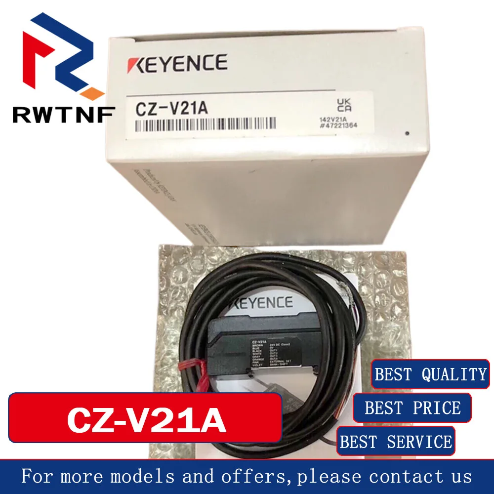 Brand New Genuine CZ-V21A color-coded fiber amplifier