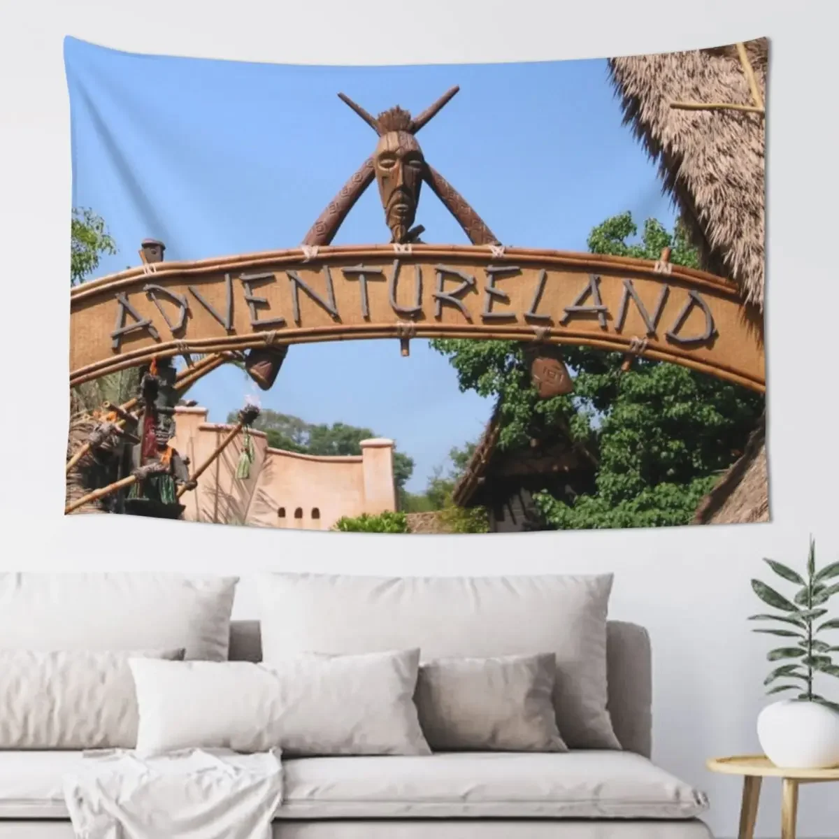 

Adventureland Tapestry Decorative Wall Room Decoration Korean Style Room Ornaments Tapestry