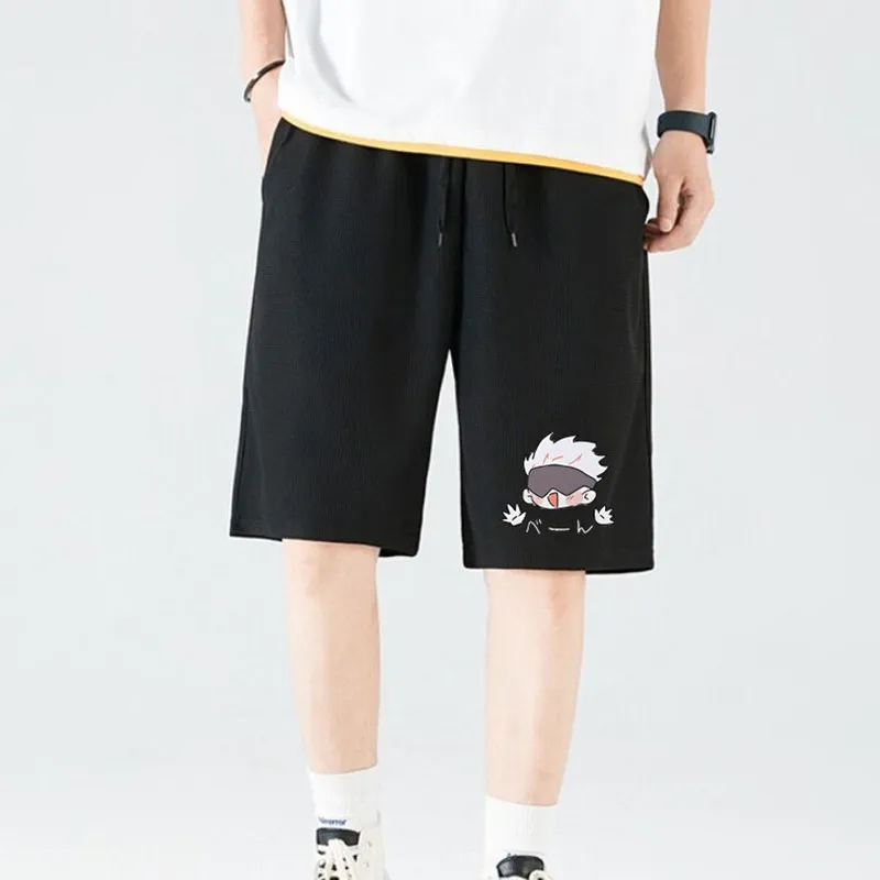 

Jujutsu Kaisen - Fivezou's Joint Design Shorts - SummerCasual Sports Shorts - Men's Outdoor Versatile Item