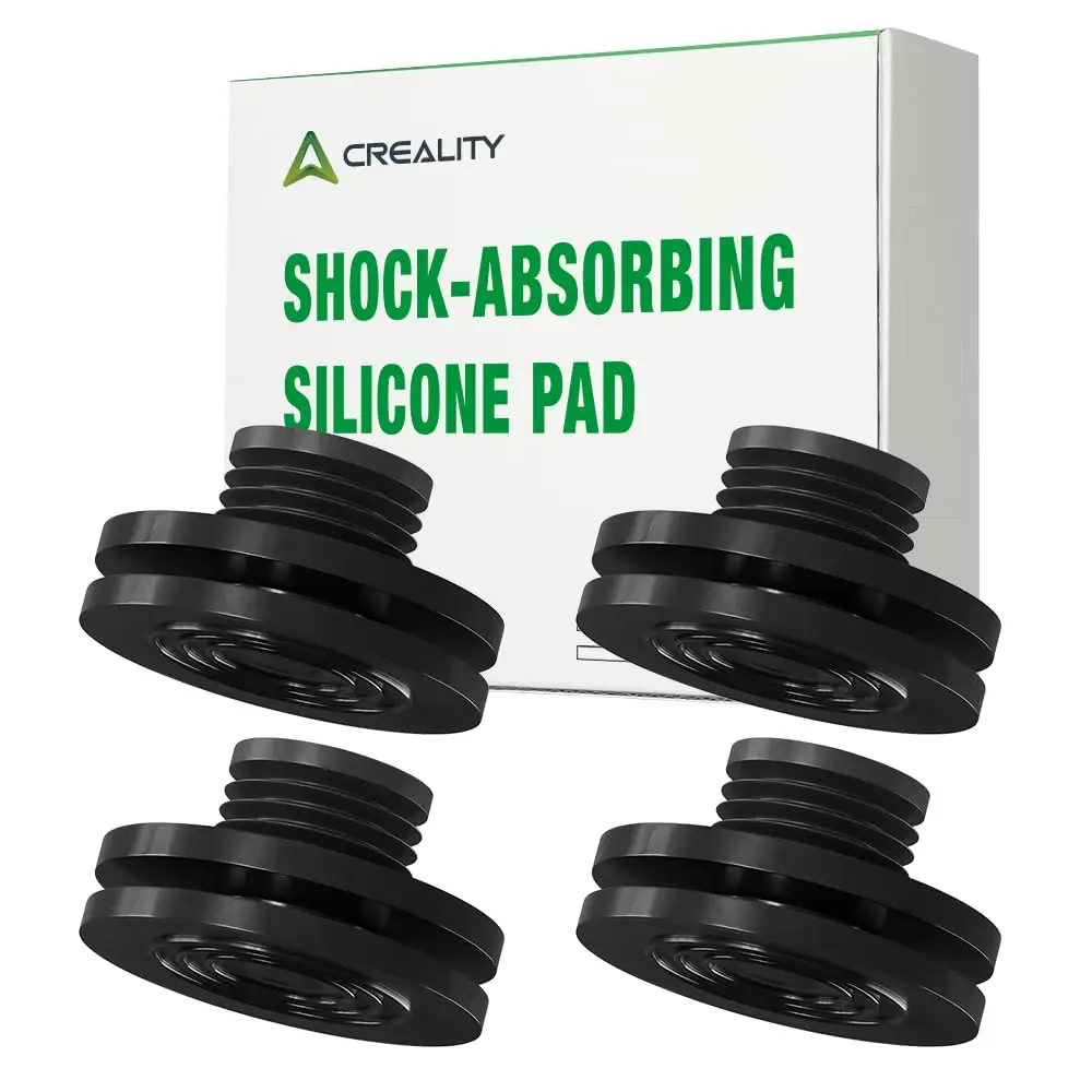

Creality Officiali Shock-absorbing silicone pad-4Pcs package suitable for K1、K1 Max、K1C、K1 SE、Ender-3 V3、Ender-3 V3 Plus