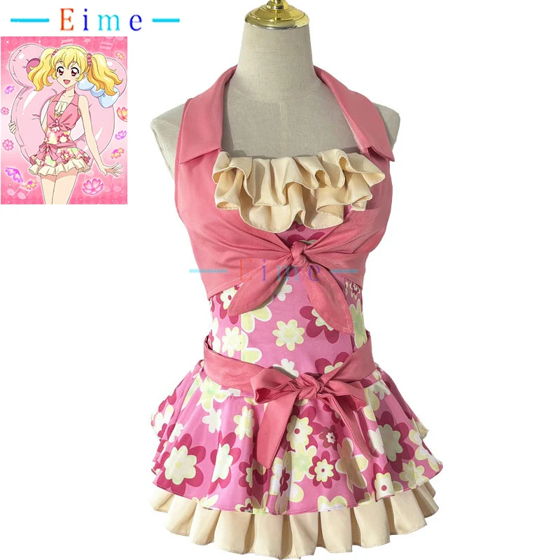 

Idol Hoshimiya Ichigo Cute Swimsuit Cosplay Costume Women Sexy Party Suit Anime Swimwear Halloween Carnival Uniforms Custom Made