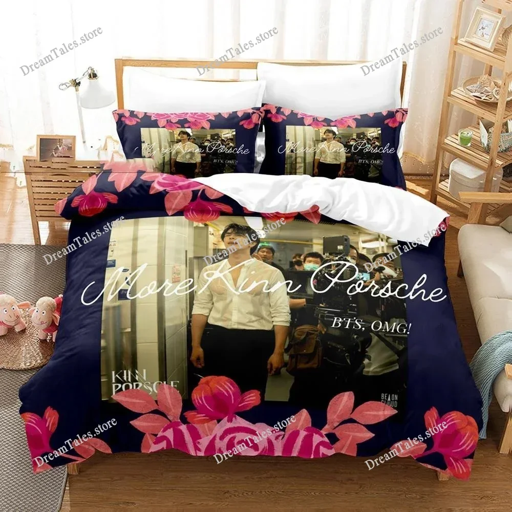Bedding Set KinnPorsche Mileapo Single Twin Full Queen King Size Bed Set Aldult Kid Bedroom Duvetcover Sets Bed Sheet Set 2025