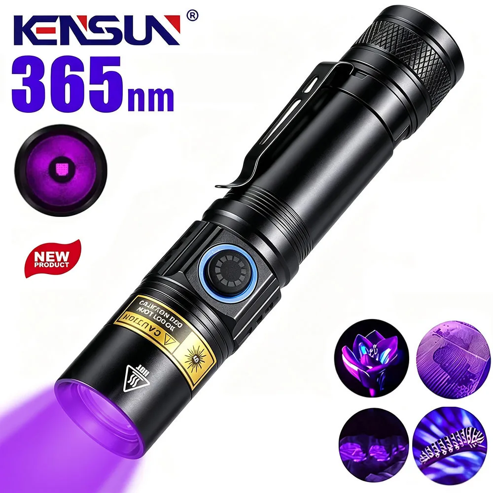 lanterna-led-potente-com-luz-ultravioleta-de-365-nm-recarregavel-por-usb-ideal-para-inspecao-de-manchas-de-urina-de-animais-de-estimacao