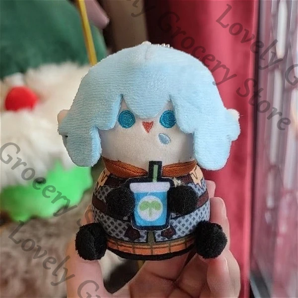 

10cm Anime ‌Haurchefant Greystone Cosplay Dango Keyring Ornament Maumet Prop Cartoon Puppet Keychain Widget Ambitus Mascot Gift