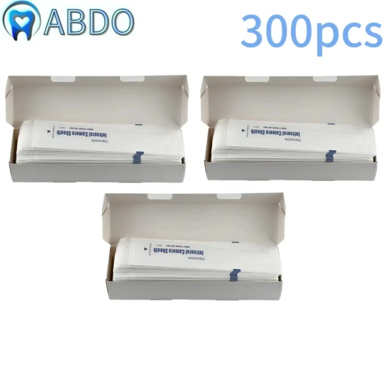 Dental 100pcs/box Intraoral Camera Sheath Disposable Protective Cover Intraoral Camera Sleeves Oral Endoscope Sheath Clinic