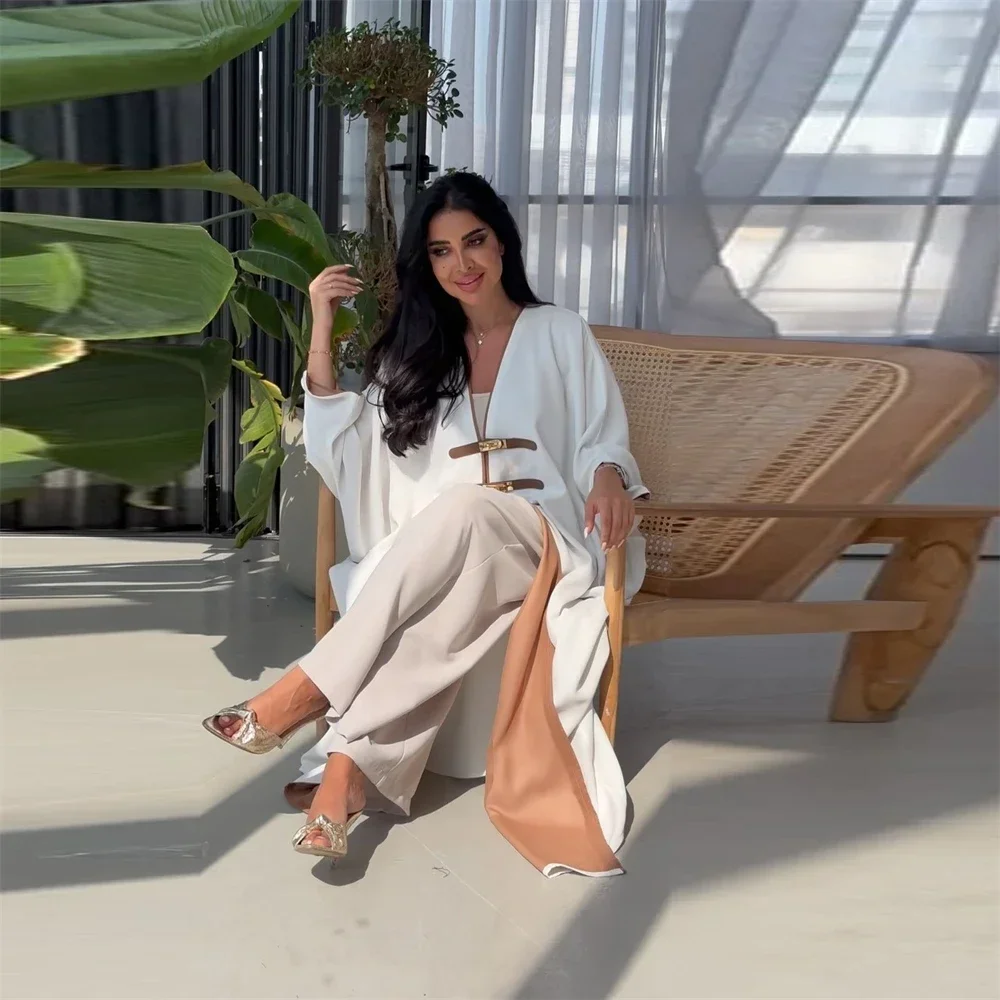 

Morocco Kaftan Kimono Open Abaya Muslim Women Maxi Dress Dubai Turkey Caftan Kebaya Marocain Femme Musulmane Jalabiya Djellaba