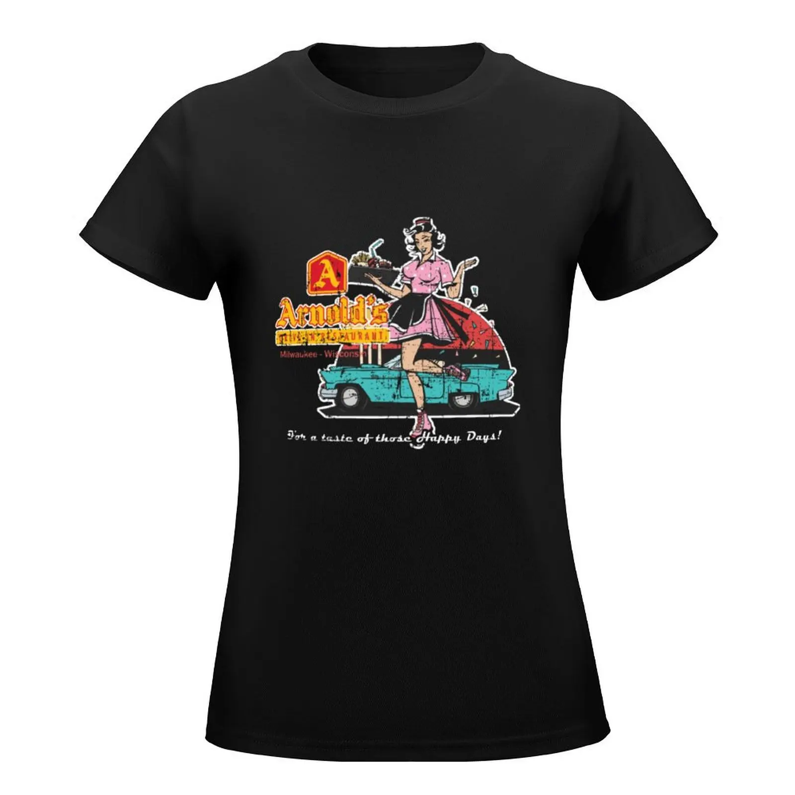 Arnold's Drive In - From Happy Days T-Shirt lady clothes hippie clothes summer clothes summer for Women