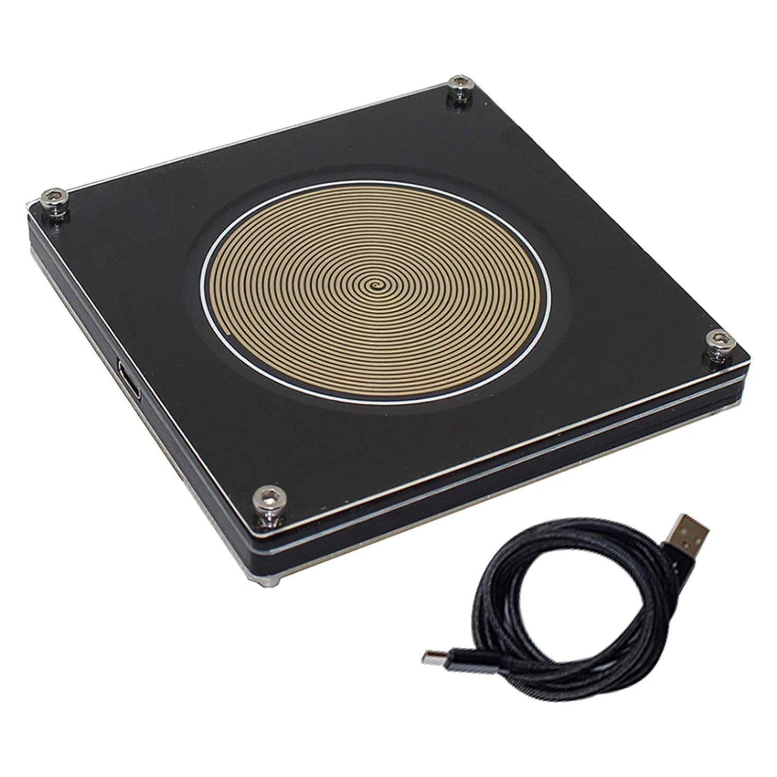 

7.83Hz Ultra-low Frequency Schumann Pulse Generator, FM783 Schumann Wave Generator Audio Resonator for Relax Sleep