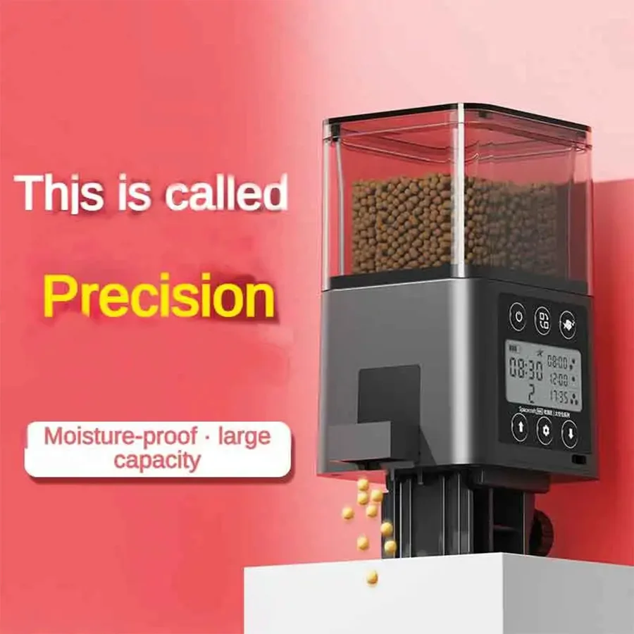 

Automatic Fish Feeder LED LCD Screen 120ml/320ml Large Capacity Smart Timing Turtle Fish Tank Auto Feeder Aquarium supplies