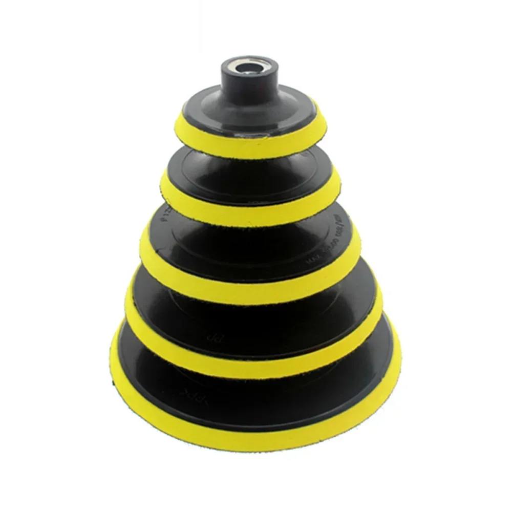 3/4/5/6/7 Zoll AutoPolishing Disc Selbstklebende Scheibe Und Bohrstange Autolack Pflege Polieren Detaillierung Disc Für Polierer Bohrer NE