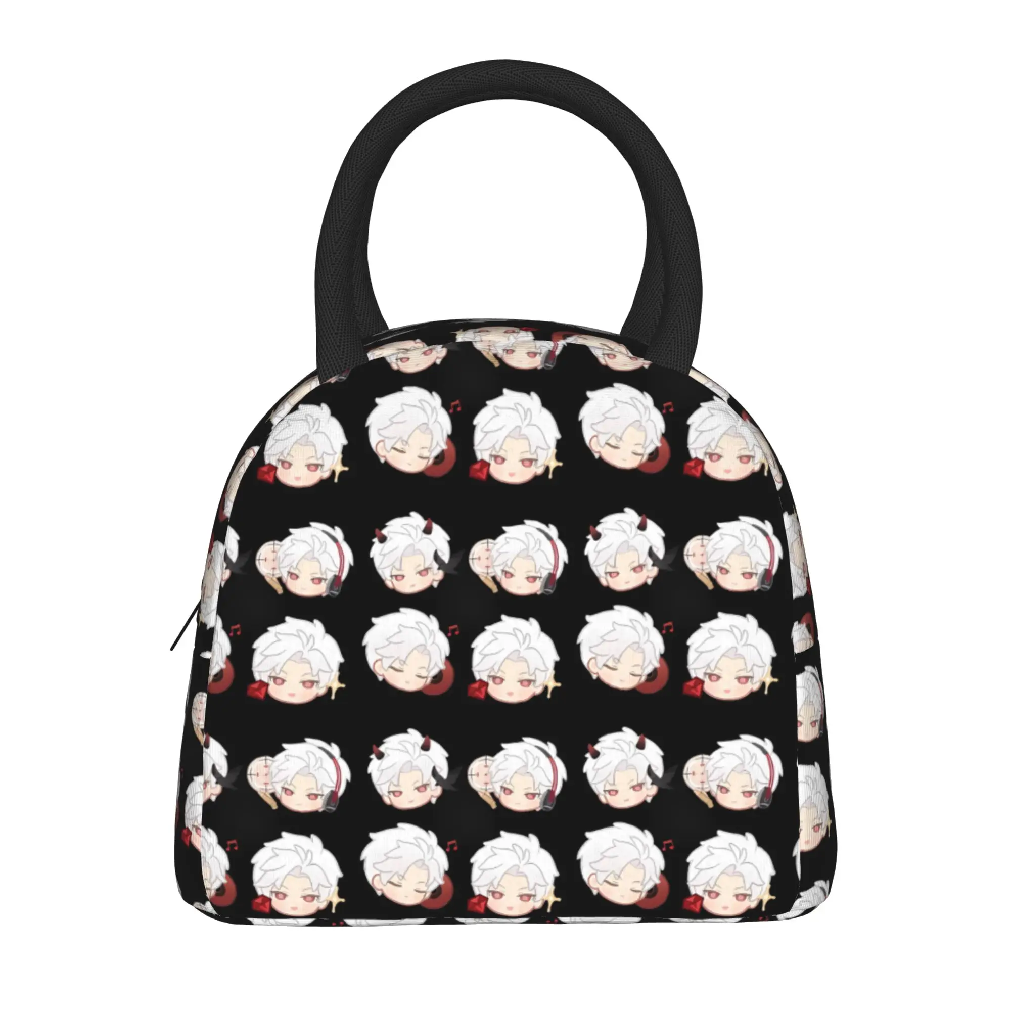 

Sylus Love and Deepspace Zayne Xavier Lunch Bag Casual Lunch Box Office Convenient Thermal Lunch Bags For Men Oxford Cooler Bag