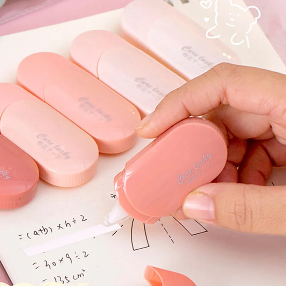 1 Set/6 Piece Cute Kawaii Gradation Correction Tape Altered Tools School Office Corrector Stationery Sweet Novelty Supplies