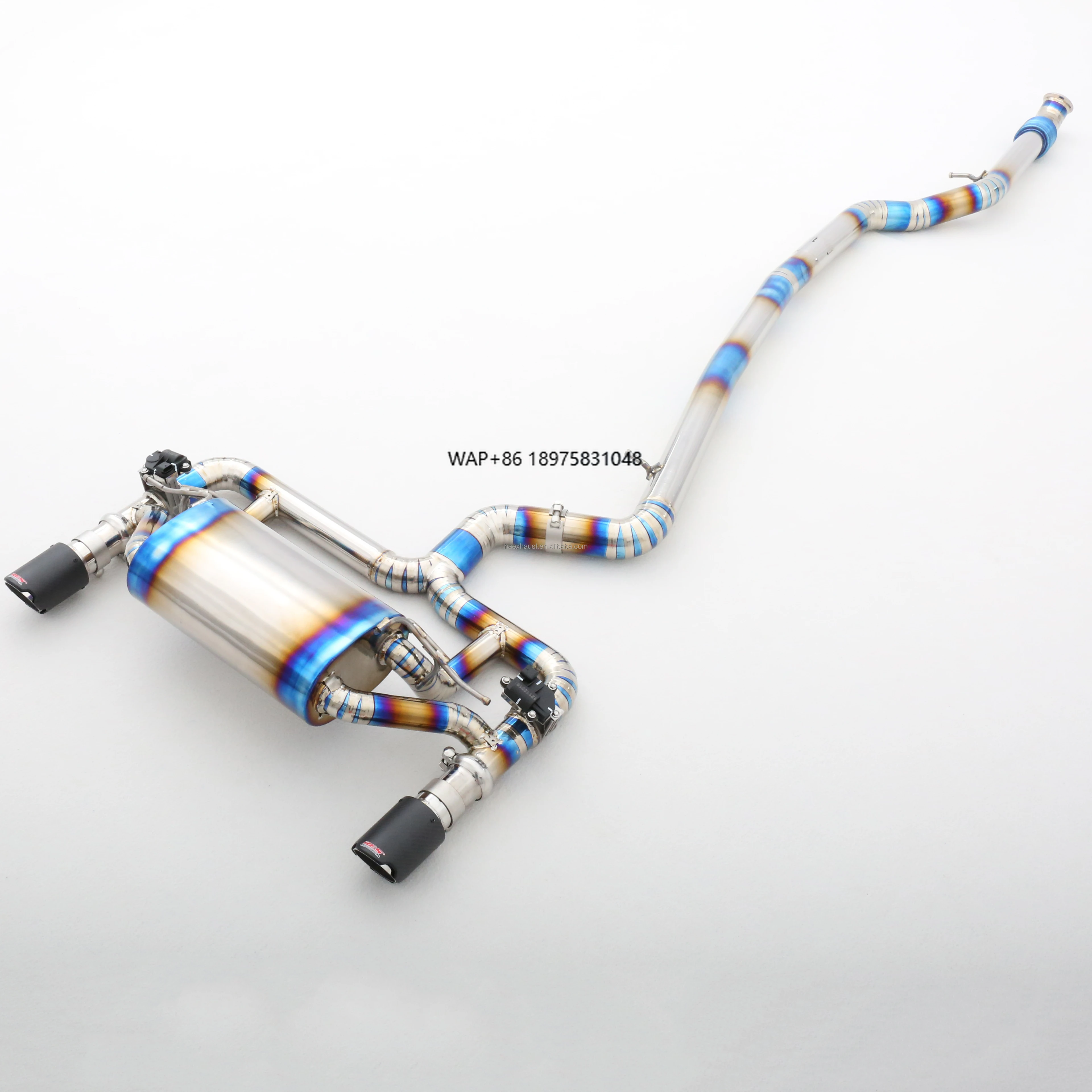 

Custom 304 Stainless Steel/Titanium Valved Exhaust System Designed for /N55 B30 3.0L Vehicles Factory