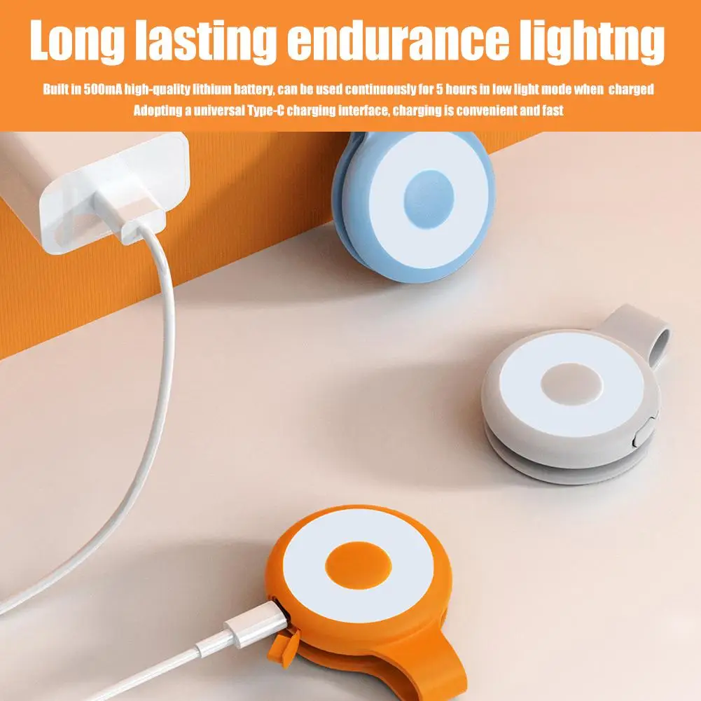 Magnetic Light for MagSafe iPhone 3 Light Modes Portable Phone Light with Rechargeable Battery Compact LED Phone Light