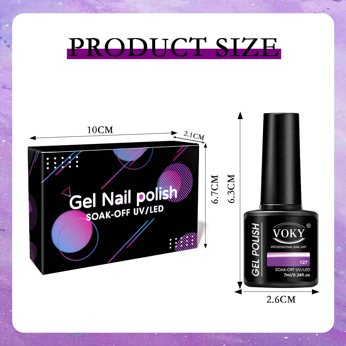 مجموعة طلاء أظافر مائية سريعة الجفاف مكونة من 6 قطع - جودة صالون الشعر - مناسبة للأظافر الحساسة وتصاميم فن الأظافر بنفسك. #3