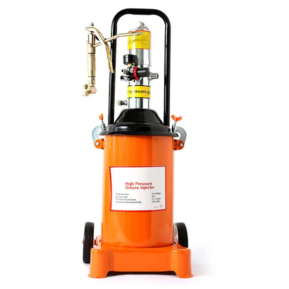 Pneumatic Butter Pump 50:1 IMPA617501 Oil Injection Machine 12L  Grease High Pressure Butter