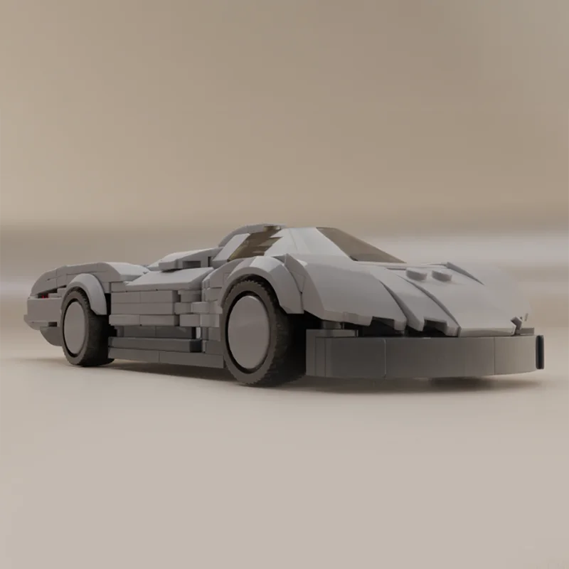 370 قطعة MOC Oldsmobile Aerotech City Champions سوبر سيارة اللبنات الاطفال البناء عيد ميلاد الأطفال عيد الميلاد لعبة هدية