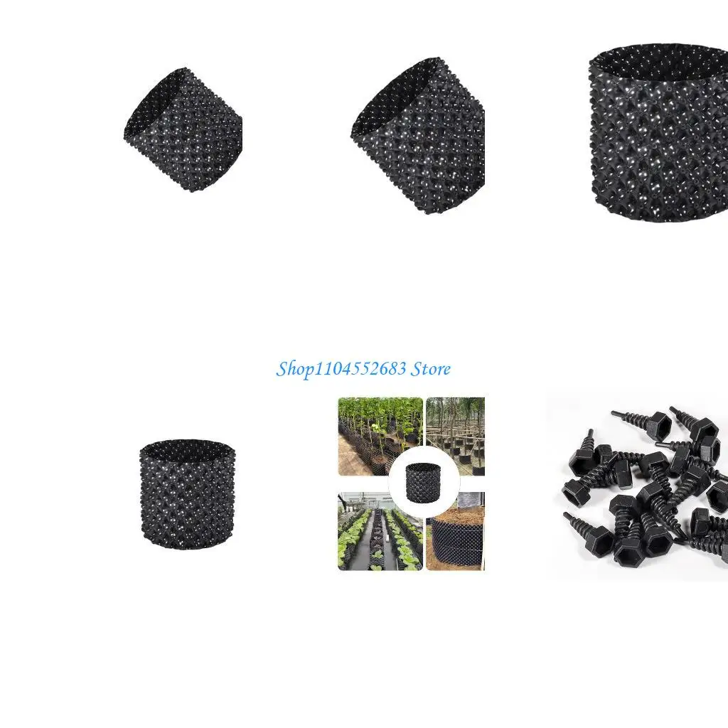 

Y6GD Root Pruning Nursery Planter Tray With Concave Convex Structure For 20X Root Growth And All Season Transplanting