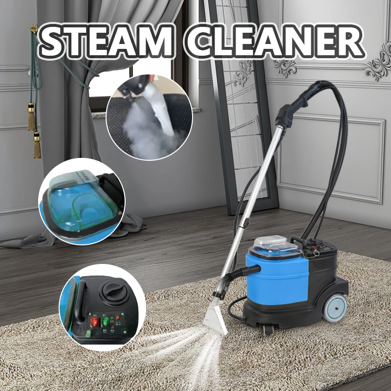 Handheld Powerful Steam Carpet Cleaning Machine With Water Spray Suction Sofa Extractor Cleaner for Home Car Seat Upholstery
