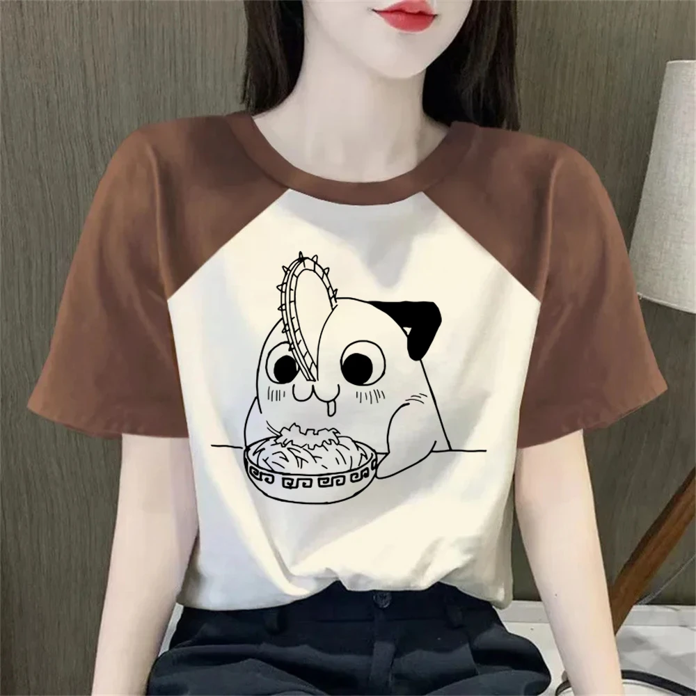 Chainsaw Man t shirt girl funny cute cutecore t shirt gothic gyaru grunge jojifuku clearance sales