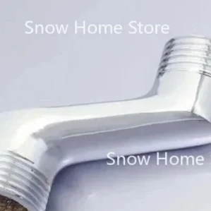 

Large Bend Angle Copper Shower Faucet, Electroplating, Large Offset Foot, Distance Reduction, Angle Adjustment