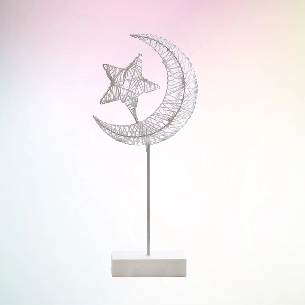 

1Pcs Star Moon LED Lamp Soft Warm Light for Bedside Wedding Party Event Decoration Christmas Ornament Light LED Christmas Lights