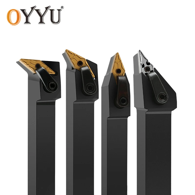 OYYU Biến Dụng Cụ Máy CNC MVQNR MVVNN MVUNR MVJNR 1616H16 2020K16 2525M16 Cho Carbide Lắp VNMG Tiện Cắt Vỏ