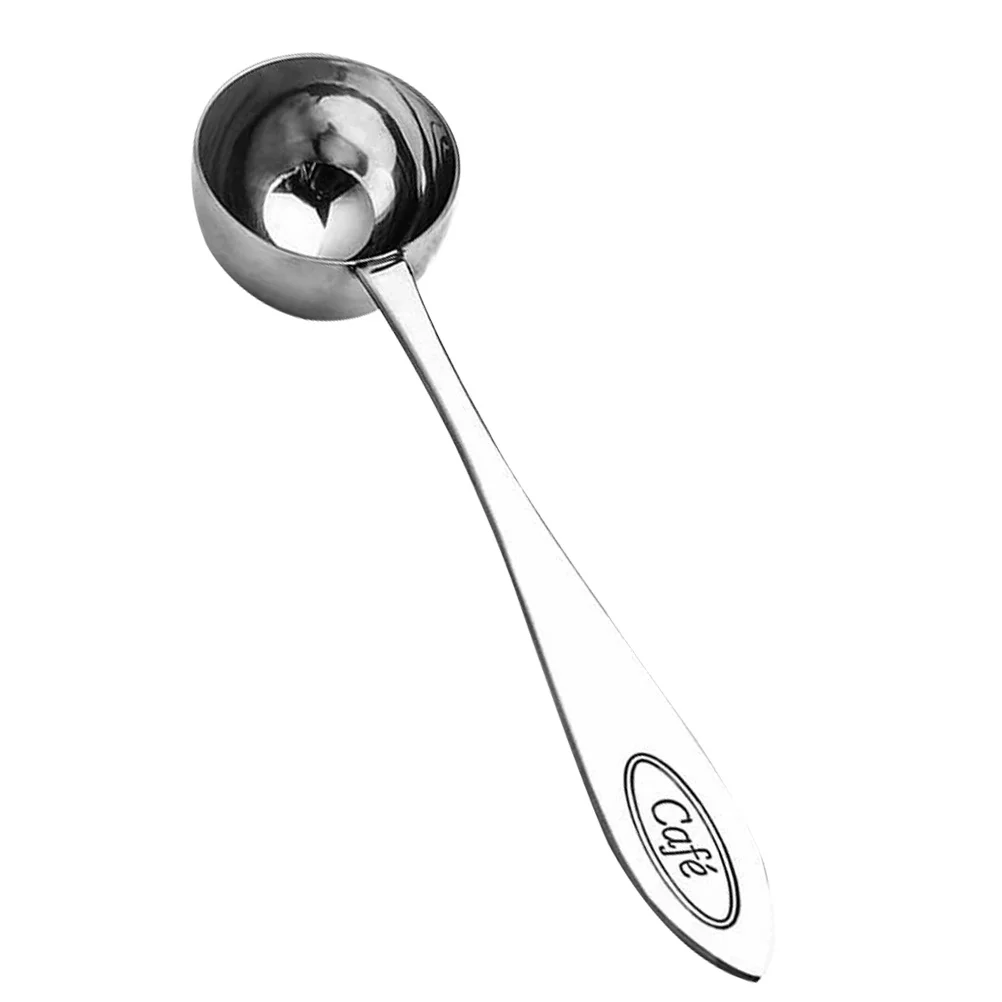 

Stainless Steel Coffee Measuring Spice Tea Milk Scoop Ergonomic Handle Easy Clean Multi-Purpose Kitchen Tool
