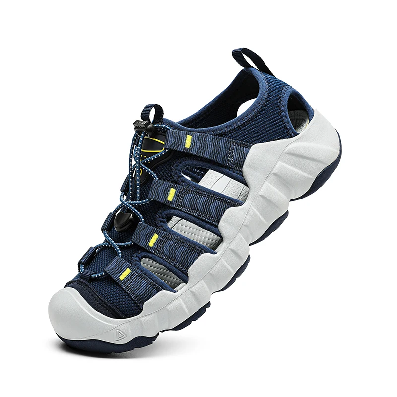 

Brand Summer Men's Sandals Fashion Design Beach Men Sandals Outdoor Couple Wading Sandals Non-slip Flat Men Sneakers Size 35-46